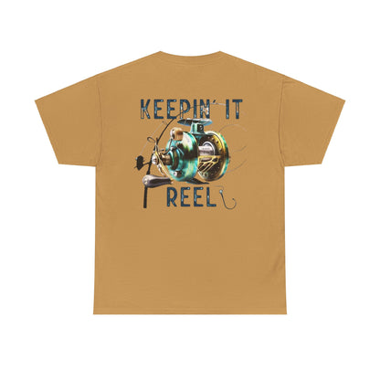 Funny Fishing T-Shirt - "Keepin' It Reel" Design