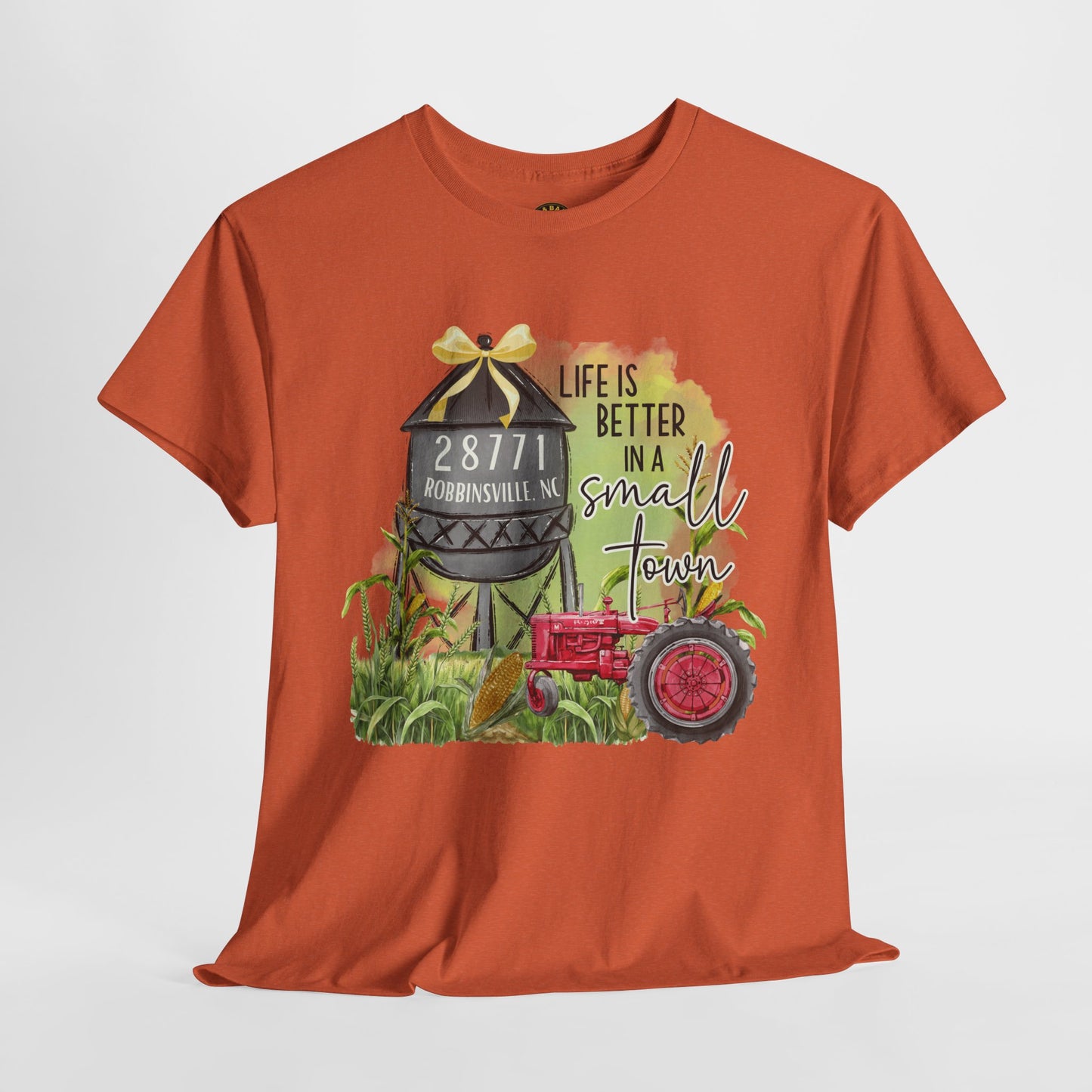 Small Town Tractor Cotton Tee