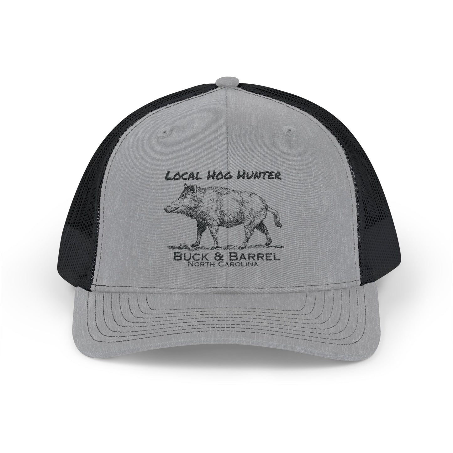 Local Hog Hunter Snapback Trucker Cap - Perfect for Outdoor Enthusiasts