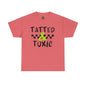 Unisex Heavy Cotton Tee - 'Tatted & Toxic' Graphic Shirt for Bold Style