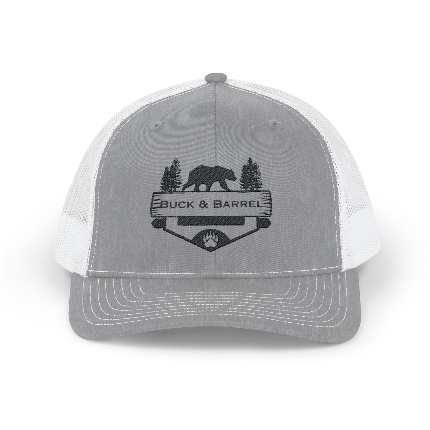 Rustic Buck & Barrel Snapback Trucker Cap for Outdoors Enthusiasts