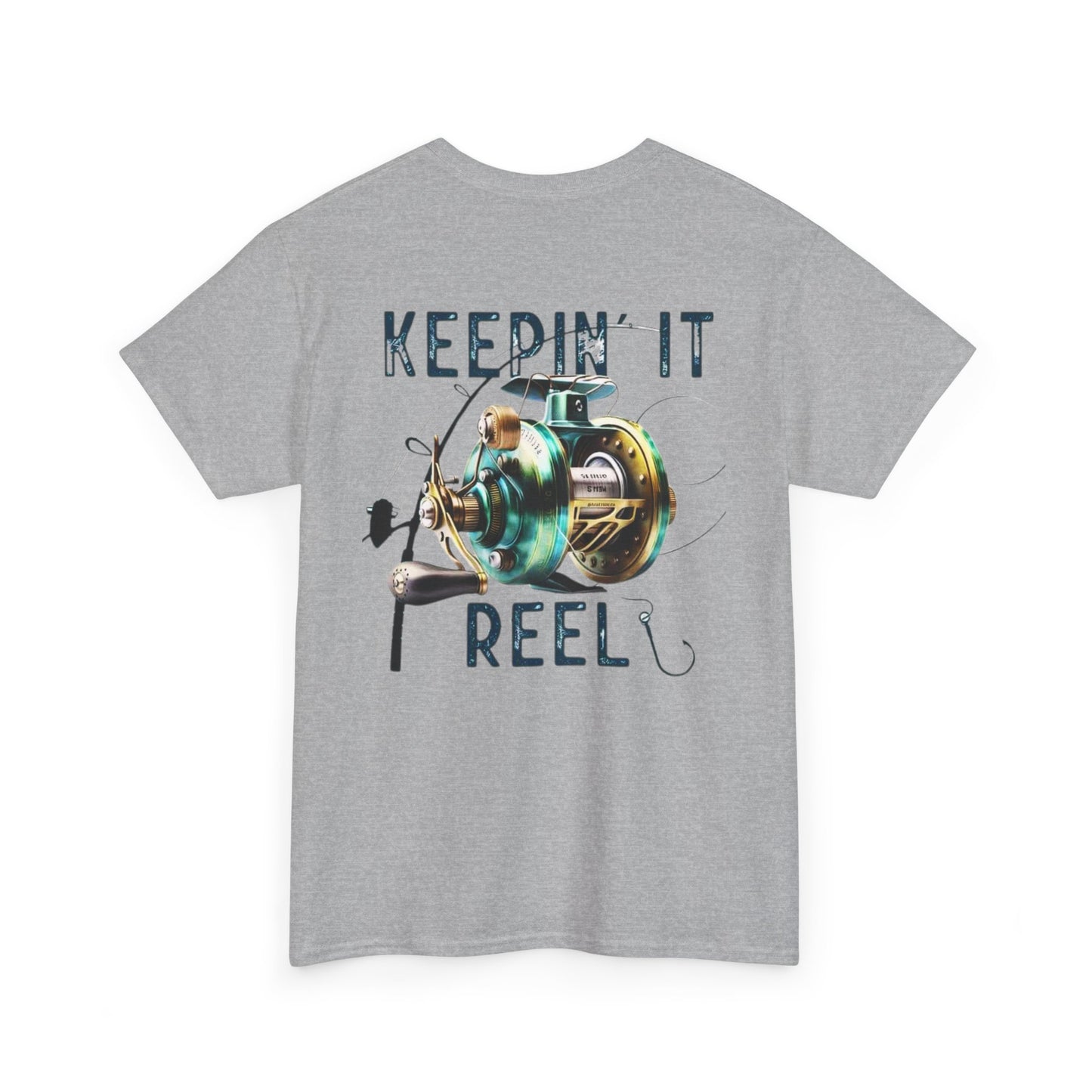 Funny Fishing T-Shirt - "Keepin' It Reel" Design