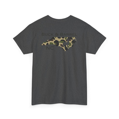 NC DEER heavy cotton Tee - Buck & Barrel NC Design