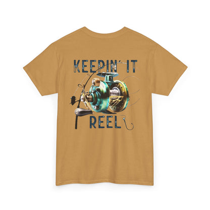 Funny Fishing T-Shirt - "Keepin' It Reel" Design