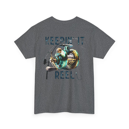 Funny Fishing T-Shirt - "Keepin' It Reel" Design