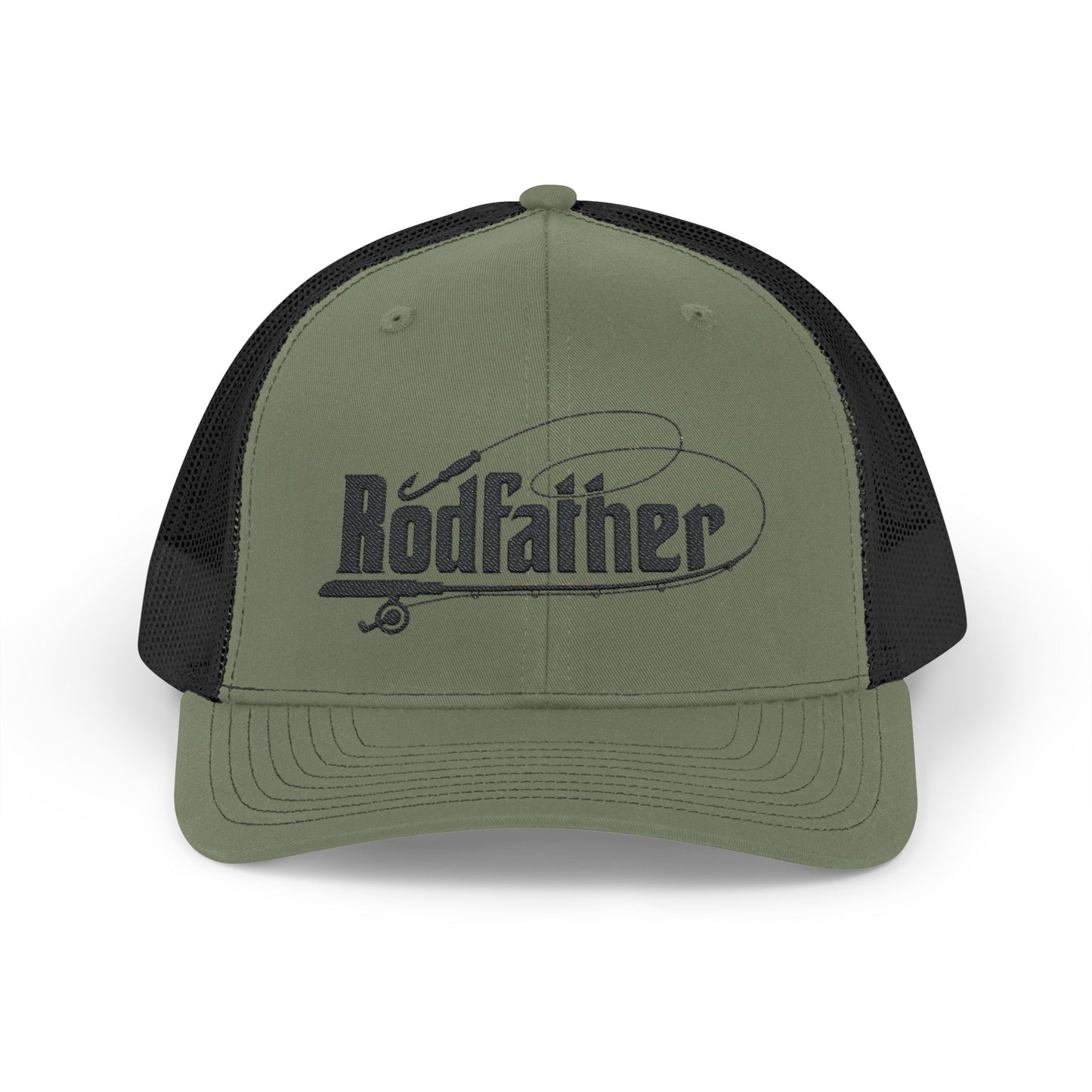 RodFather Fishing Snapback Trucker Cap - Casual Outdoor Hat