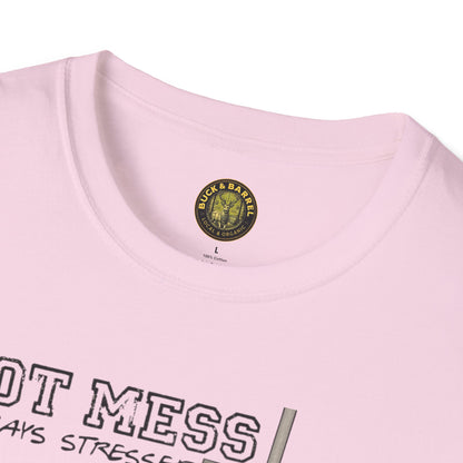 Hot Mess Baseball  Mpm Softstyle T-Shirt