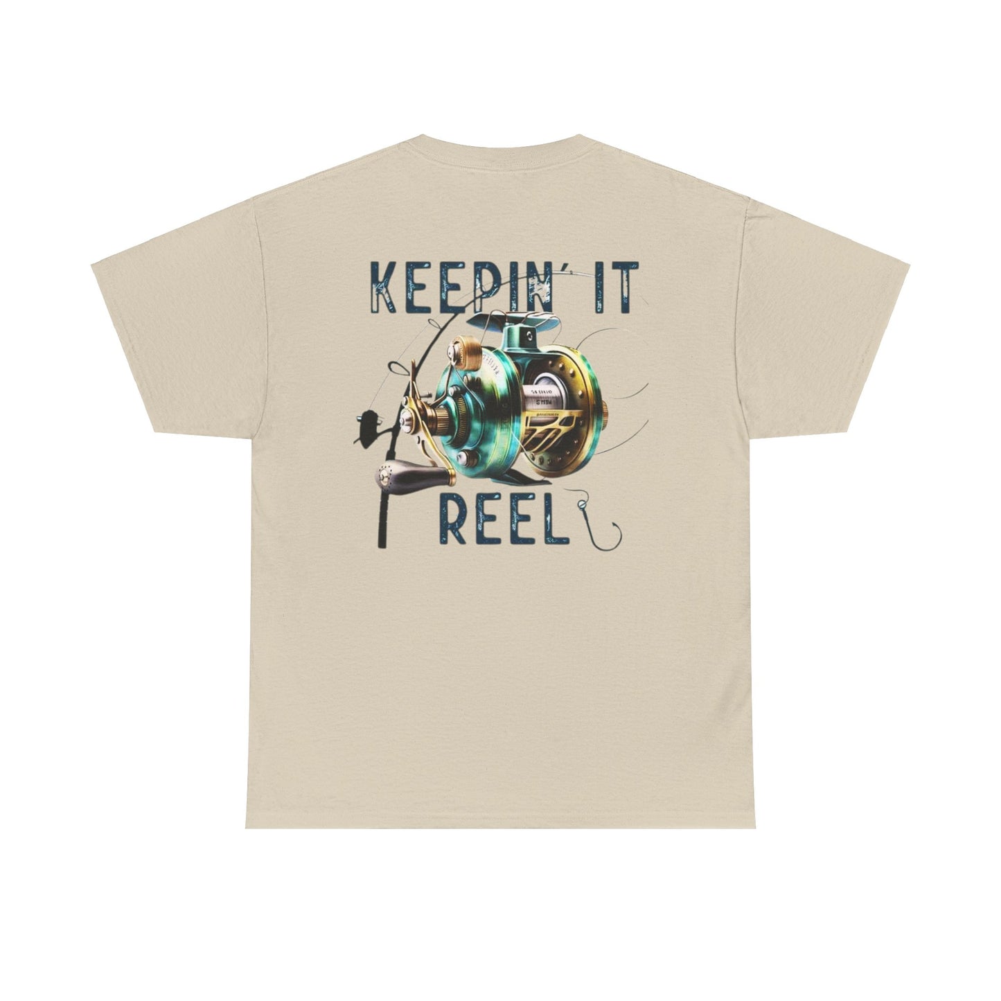 Funny Fishing T-Shirt - "Keepin' It Reel" Design