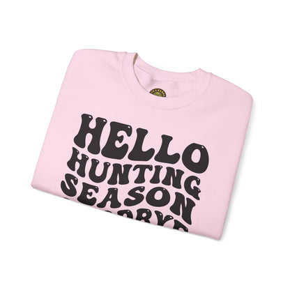 Hello Hunting Season Sweatshirt - Unisex Heavy Blend™ Crewneck