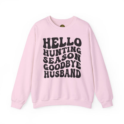 Hello Hunting Season Sweatshirt - Unisex Heavy Blend™ Crewneck