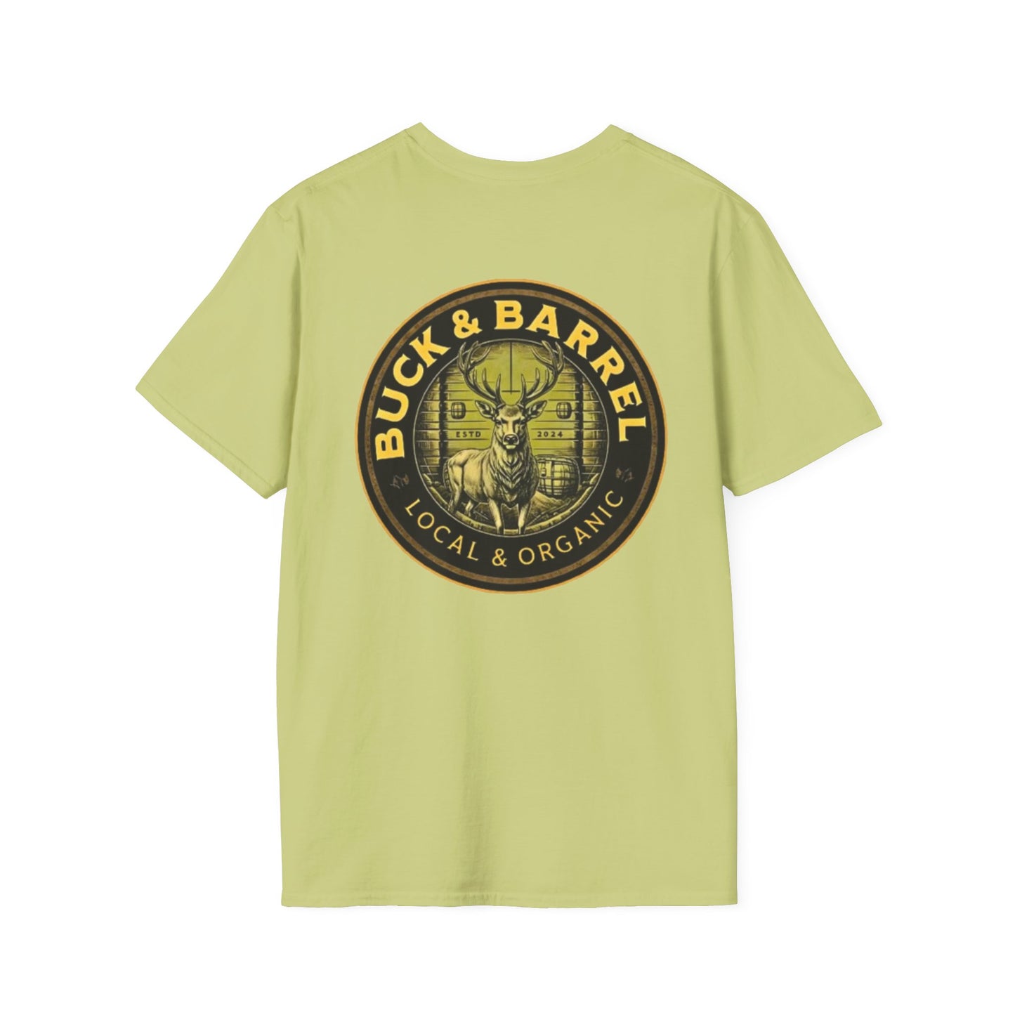 Buck & Barrel Unisex Softstyle T-Shirt - Local & Organic Outdoor Vibe