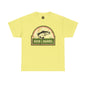 Buck & Barrel Unisex Heavy Cotton Tee - Vintage Fishing Graphic T-Shirt for Outdoor Enthusiasts