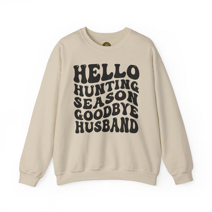 Hello Hunting Season Sweatshirt - Unisex Heavy Blend™ Crewneck