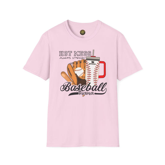 Hot Mess Baseball  Mpm Softstyle T-Shirt