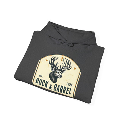 Buck & Barrel Unisex Heavy Blend Hoodie - Perfect for Outdoor Enthusiasts