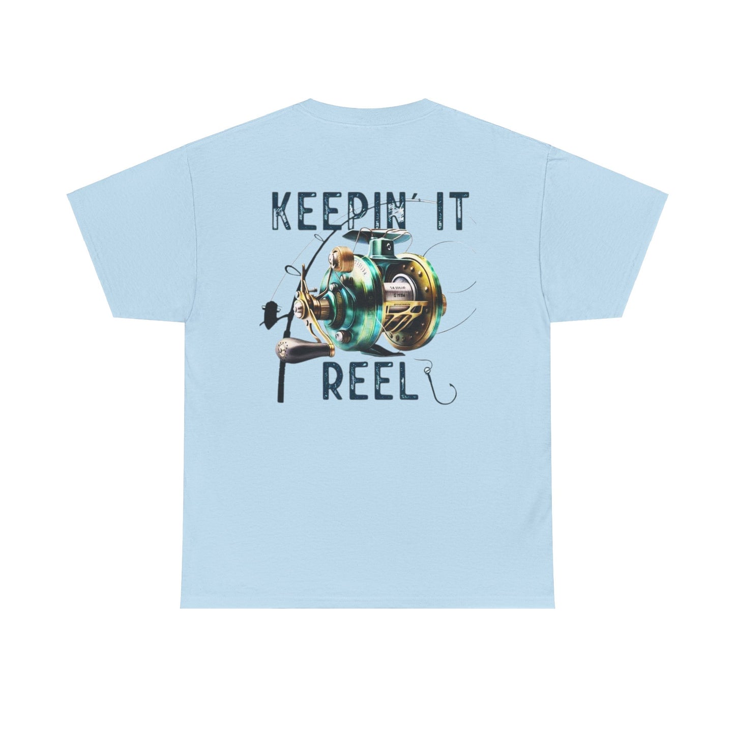 Funny Fishing T-Shirt - "Keepin' It Reel" Design