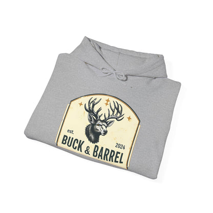 Buck & Barrel Unisex Heavy Blend Hoodie - Perfect for Outdoor Enthusiasts