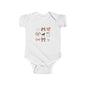 Cute Animal & Bow Baby Bodysuit | Infant Jersey Clothing for Baby Girls