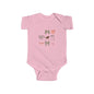 Cute Animal & Bow Baby Bodysuit | Infant Jersey Clothing for Baby Girls