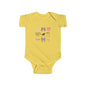 Cute Animal & Bow Baby Bodysuit | Infant Jersey Clothing for Baby Girls