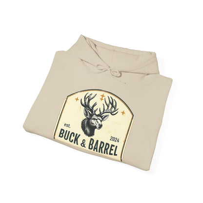 Buck & Barrel Unisex Heavy Blend Hoodie - Perfect for Outdoor Enthusiasts