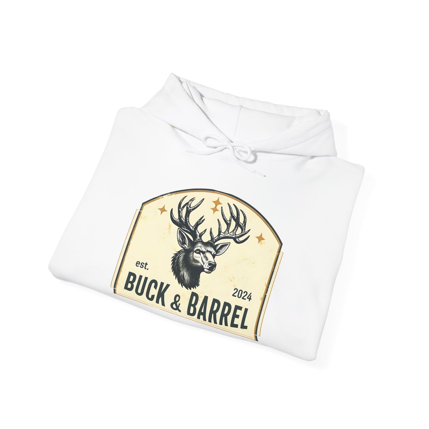 Buck & Barrel Unisex Heavy Blend Hoodie - Perfect for Outdoor Enthusiasts