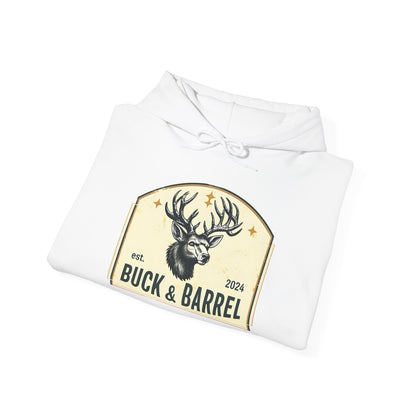 Buck & Barrel Unisex Heavy Blend Hoodie - Perfect for Outdoor Enthusiasts