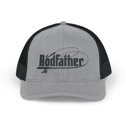 RodFather Fishing Snapback Trucker Cap - Casual Outdoor Hat