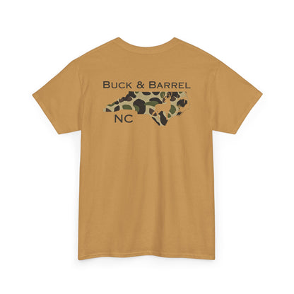 NC DEER heavy cotton Tee - Buck & Barrel NC Design