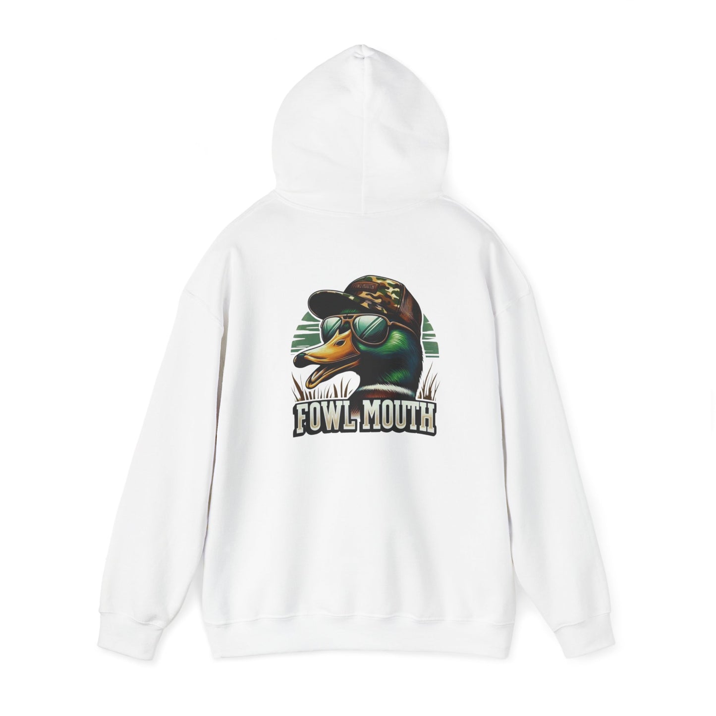 Fowl Mouth Unisex Heavy Blend™ Hoodie - Cool Duck Graphic Sweatshirt