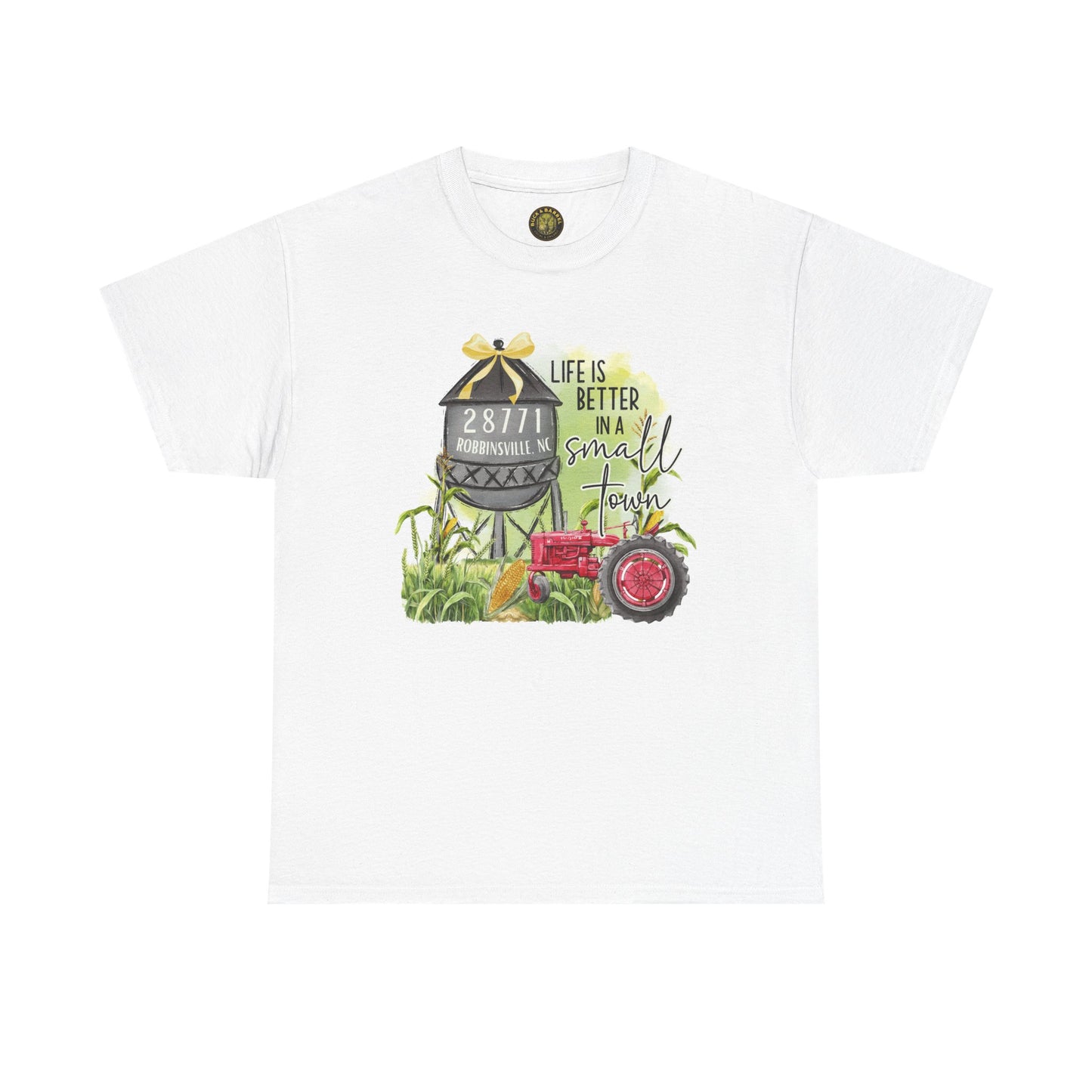 Small Town Tractor Cotton Tee