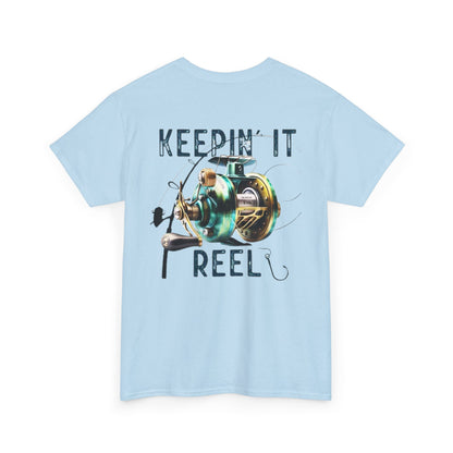 Funny Fishing T-Shirt - "Keepin' It Reel" Design